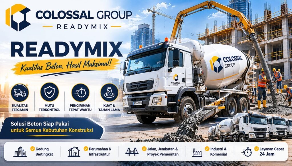 Ready Mix Waterproofing Tanjung Priok 2026 - PT Citra Kolosal Abadi