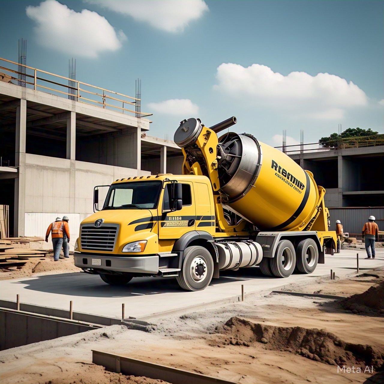 Truk mixer beton ready mix for waterproofing untuk proyek konstruksi kedap air 2025