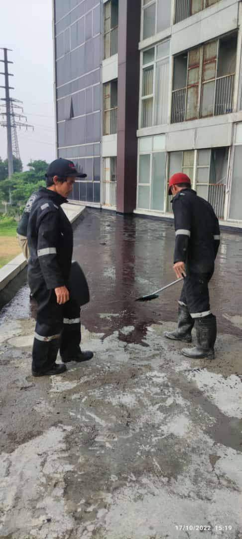 Kontraktor waterproofing aspal cair Jakarta oleh PT. ANAS COLOSSAL GROUP