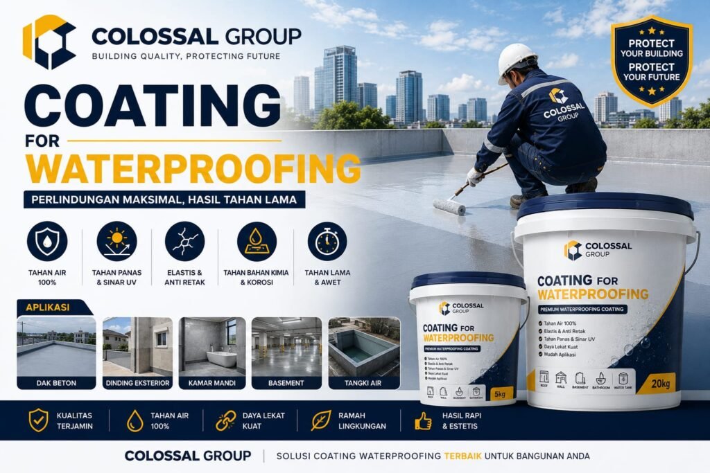 Waterproofing Coating Kelapa Gading Waterproofing Coating Kelapa Gading 2026 - PT Citra Kolosal Abadi