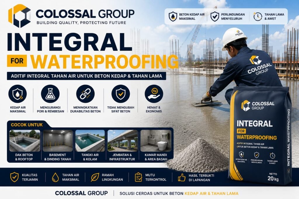 Waterproofing Integral Kelapa Gading 2026 - PT Citra Kolosal Abadi