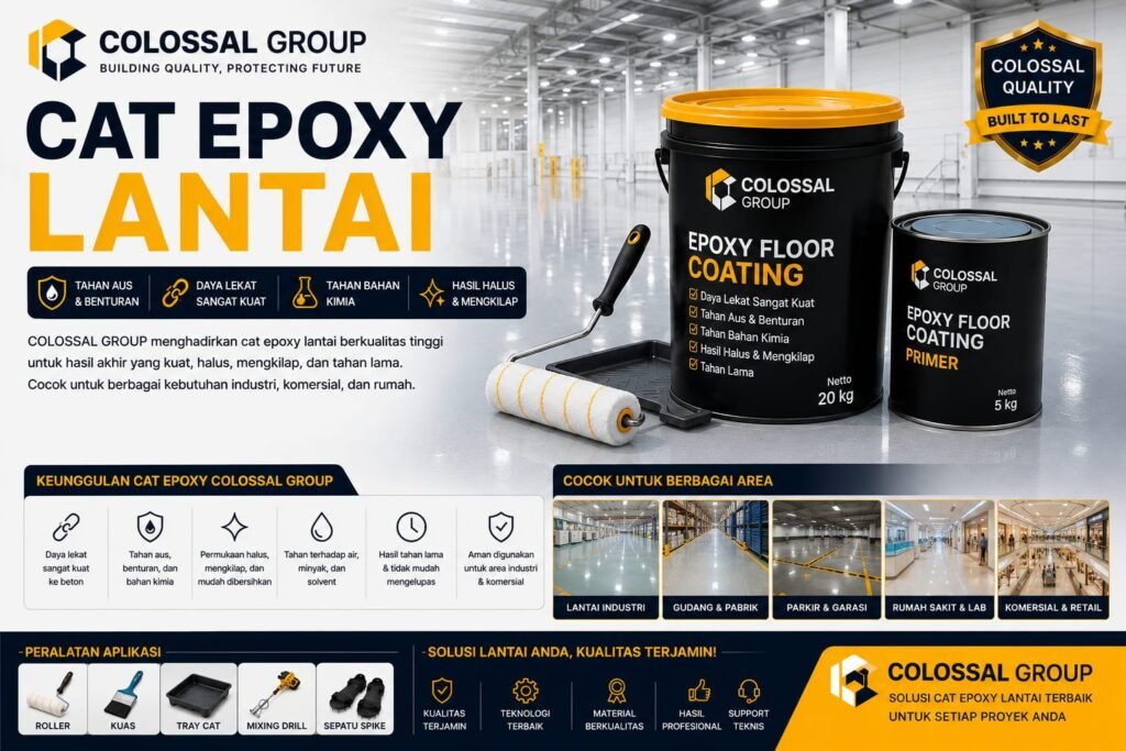 Proses Epoxy Lantai Cilincing 2026