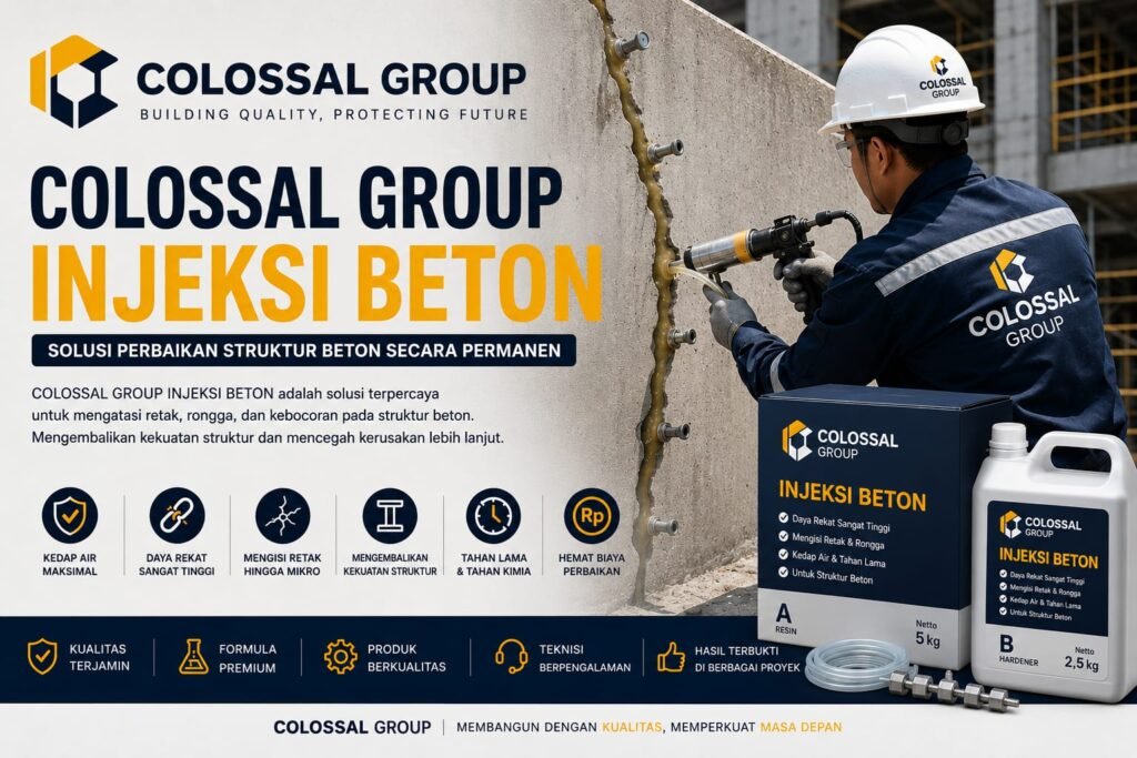 Jasa Injeksi Beton Cilincing 2026 Terbaik - PT Citra Kolosal Abadi