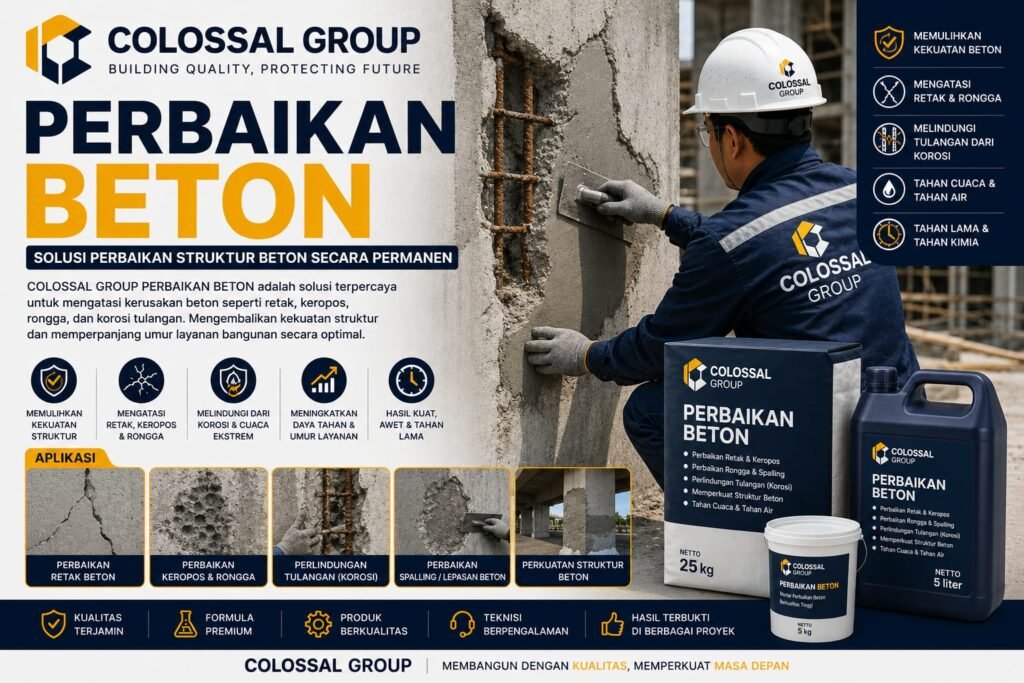 Perbaikan Beton Cilincing Jasa Perbaikan Beton Cilincing 2026 - Concrete Repair Terbaik