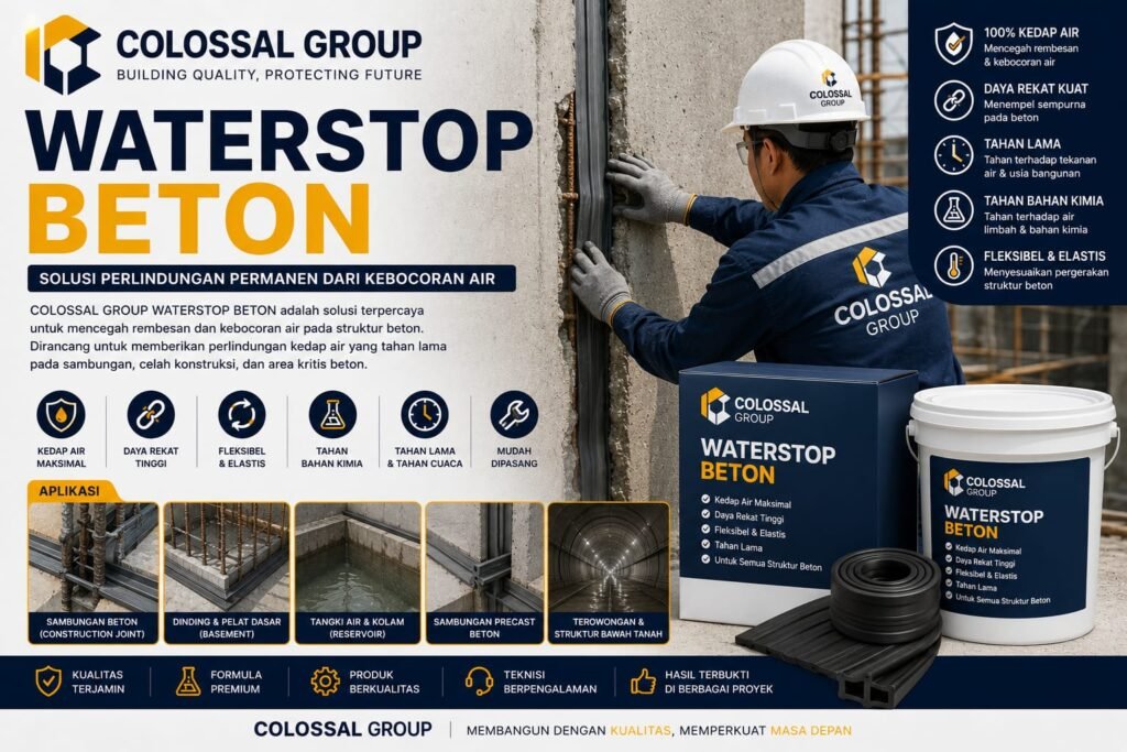 Waterstop Beton Cilincing Jasa Waterstop Beton Cilincing 2026 Terbaik - PT Citra Kolosal Abadi