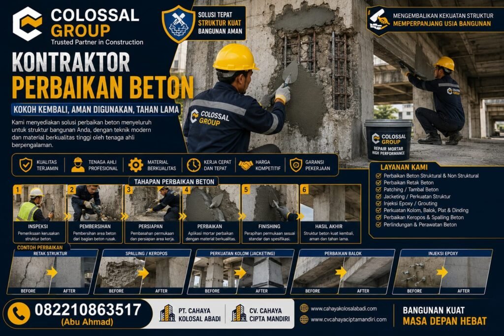 Kesimpulan Jasa Grouting Gedongtengen